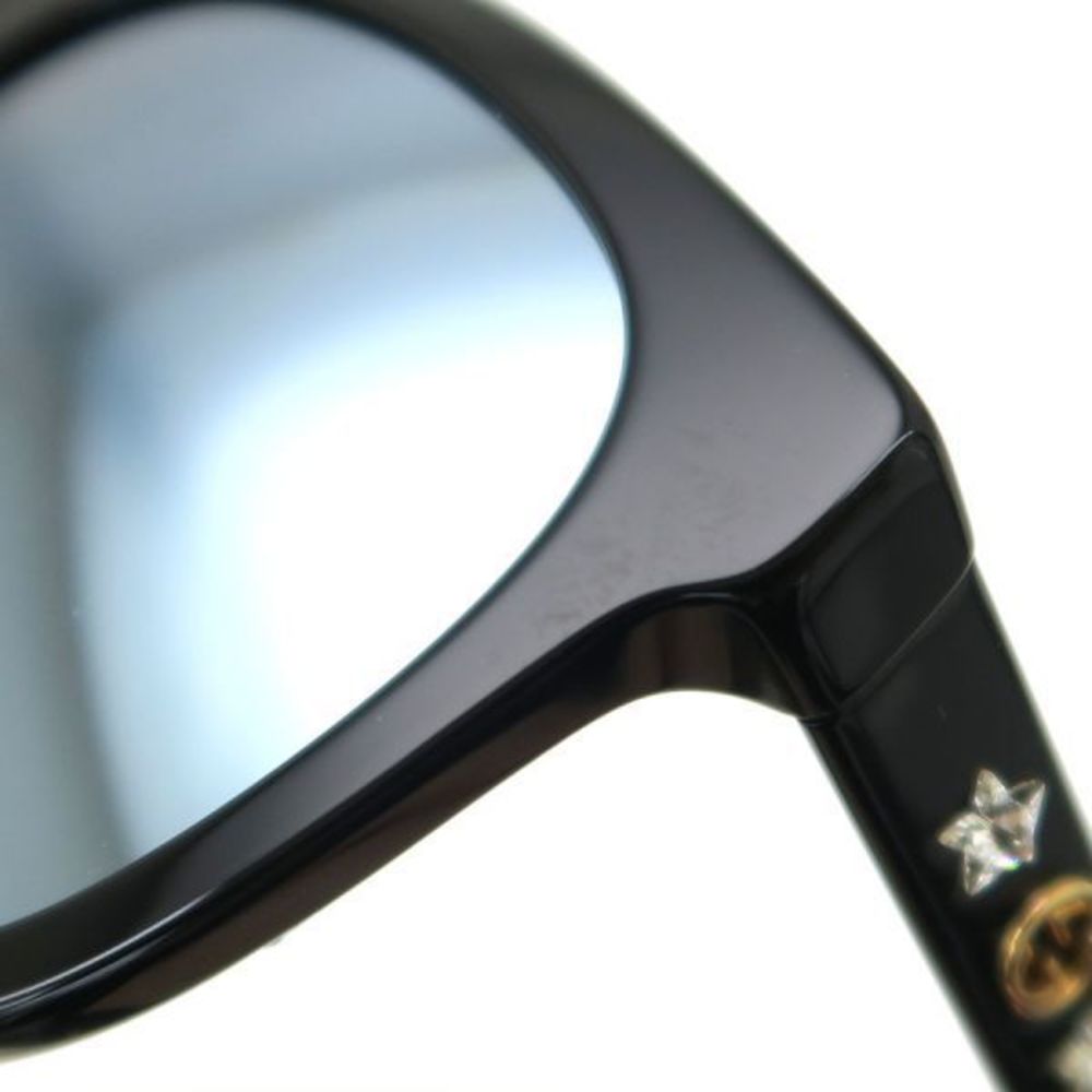 Gucci Rectangle Sunglasses Black - image 7